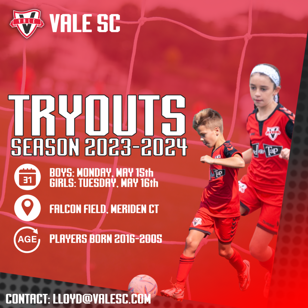 Vale Tryouts - Vale Sports Club