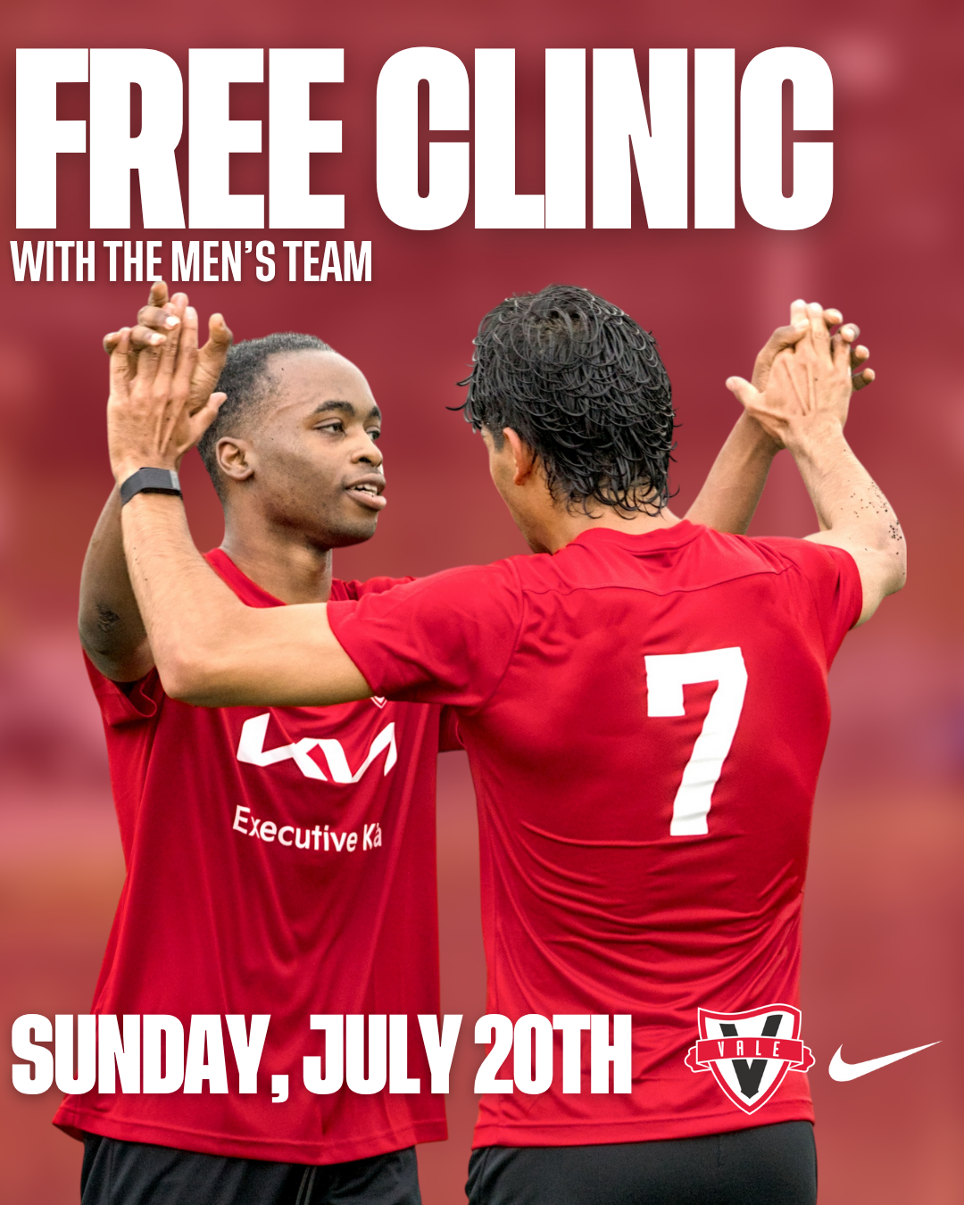 FREE CLINIC W MEN'S TEAM